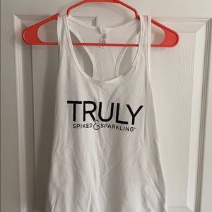 Truly Hard Seltzer White Tank